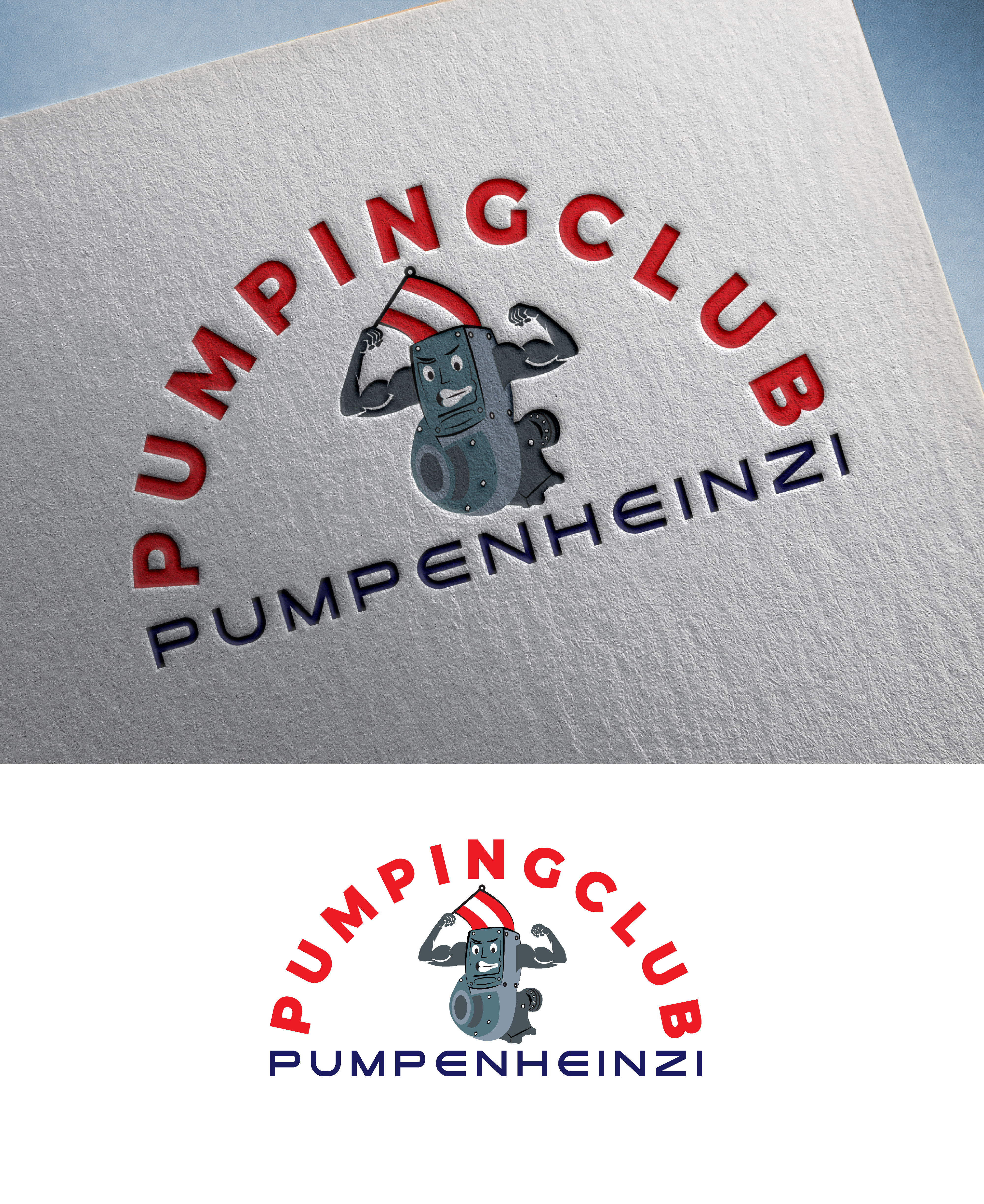Logo Design by ainee4 for Pumpenheinzi - Rene Wildner e.U. | Design #32745821