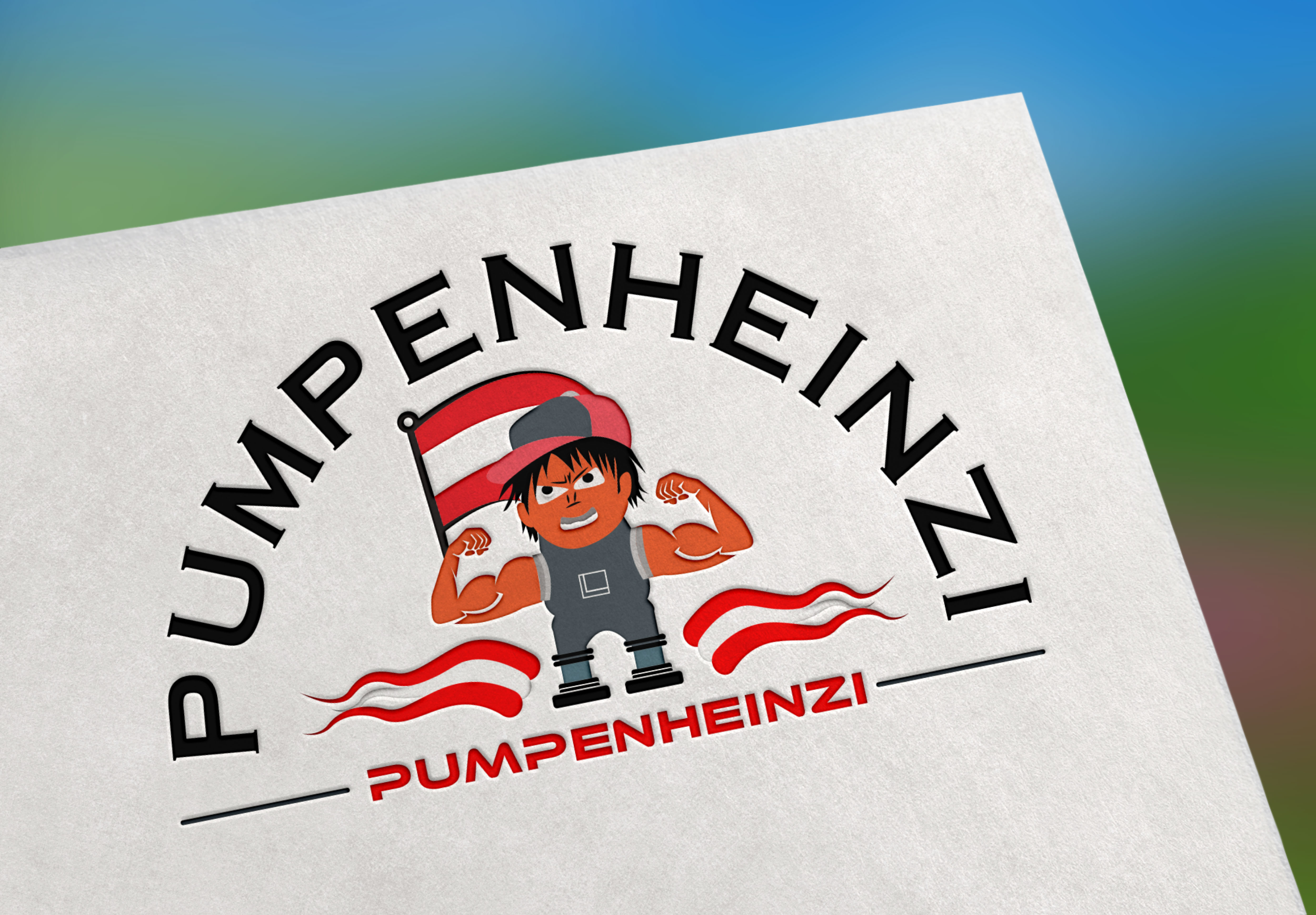 Logo Design by ainee4 for Pumpenheinzi - Rene Wildner e.U. | Design #32751670