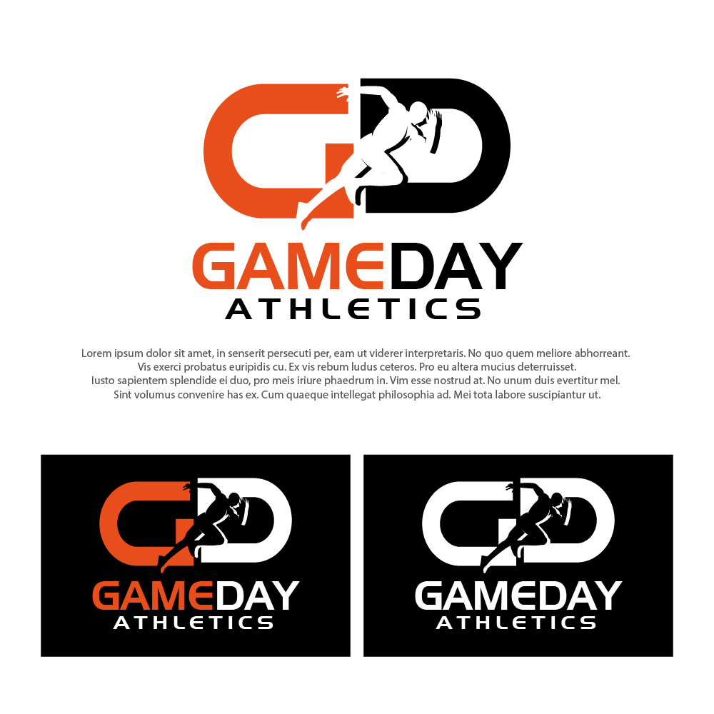 Logo Design by farady for GAMEDAY ATHLETICS, LLC | Design #32733397