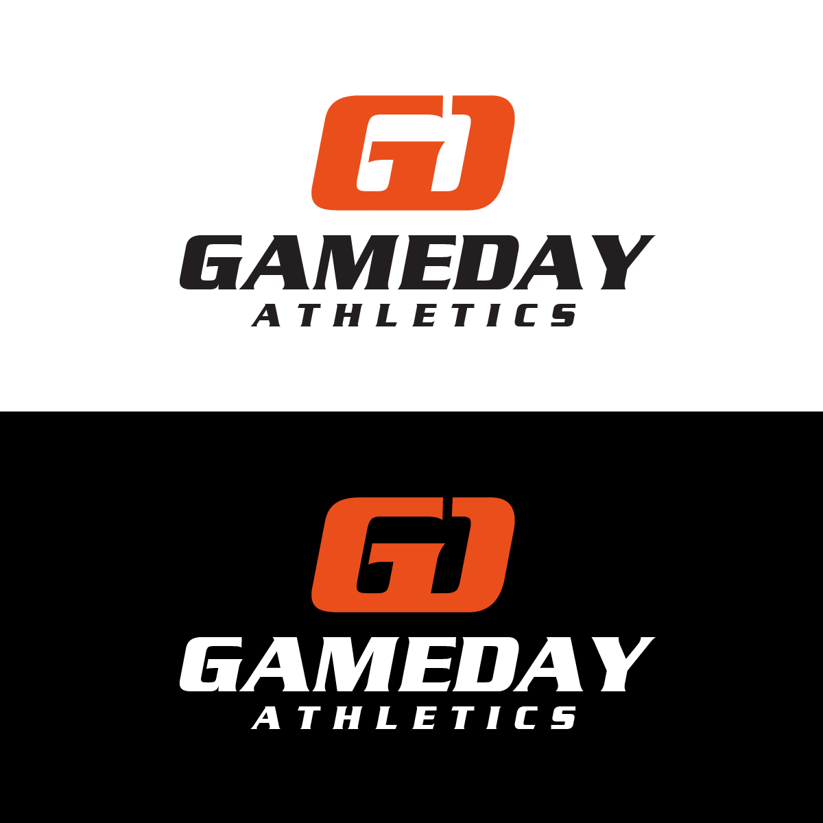 Logo Design by Elrich for GAMEDAY ATHLETICS, LLC | Design #32723932