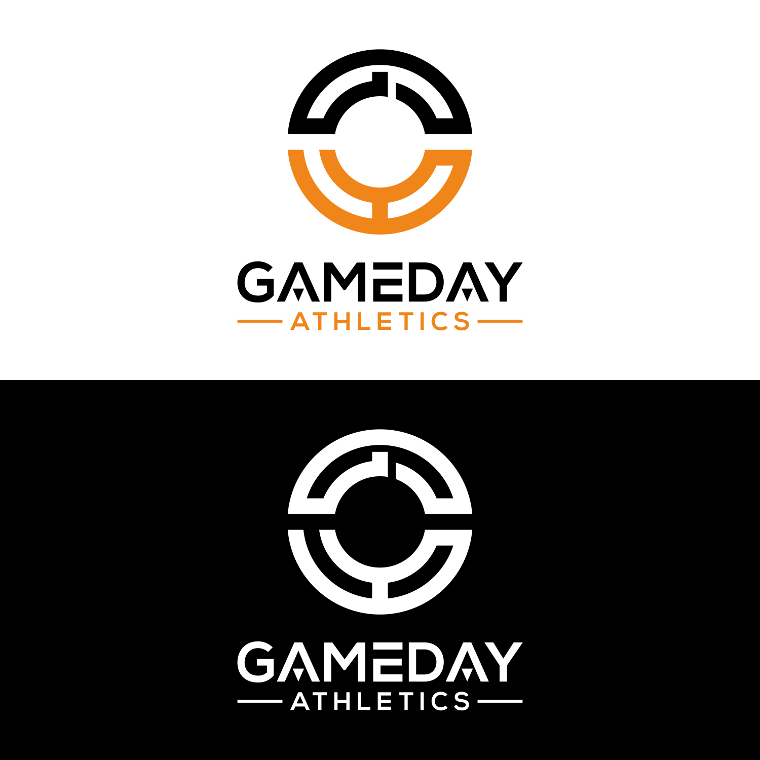 Logo Design by Solikin Design for GAMEDAY ATHLETICS, LLC | Design #32724048