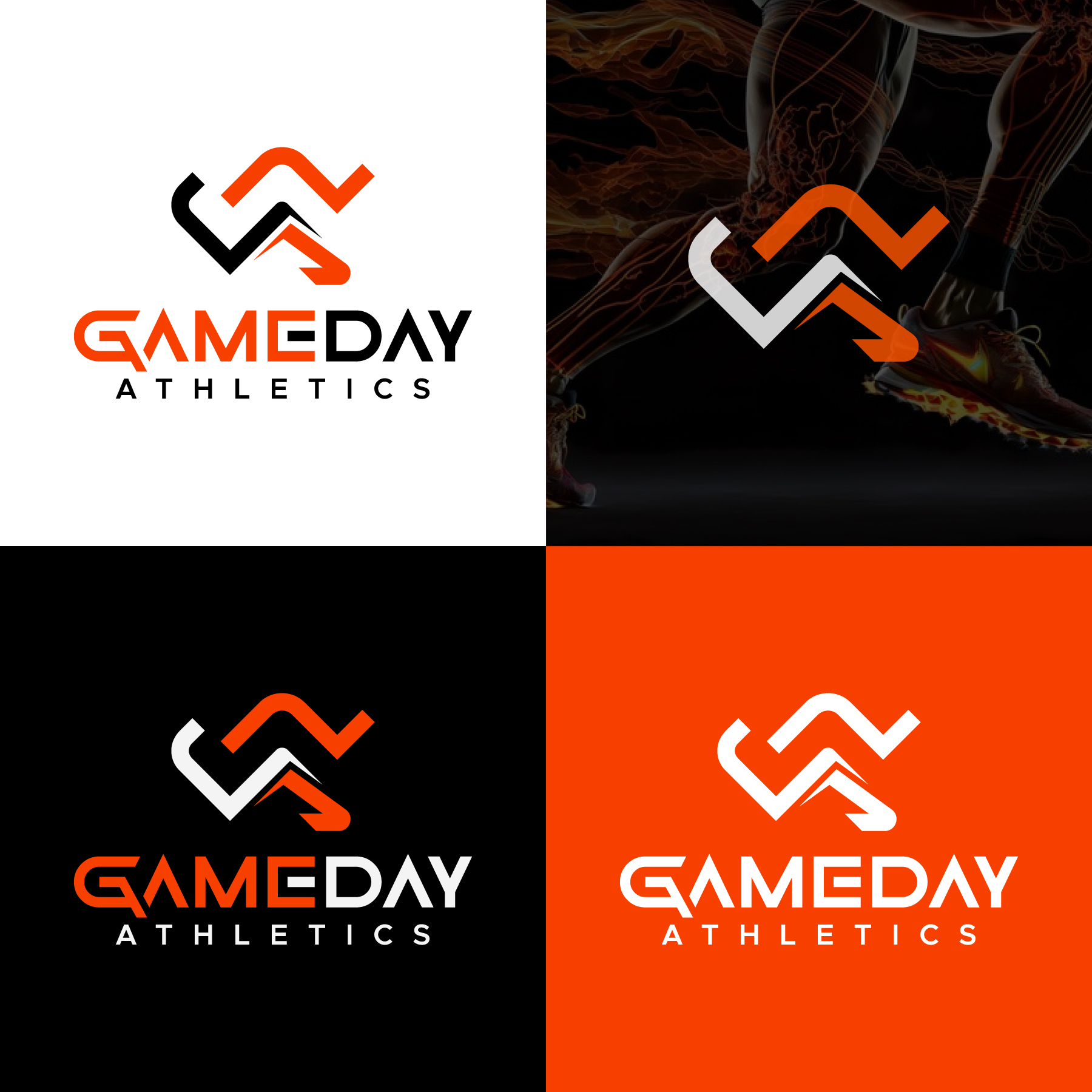 Logo Design by debdesign for GAMEDAY ATHLETICS, LLC | Design #32728708