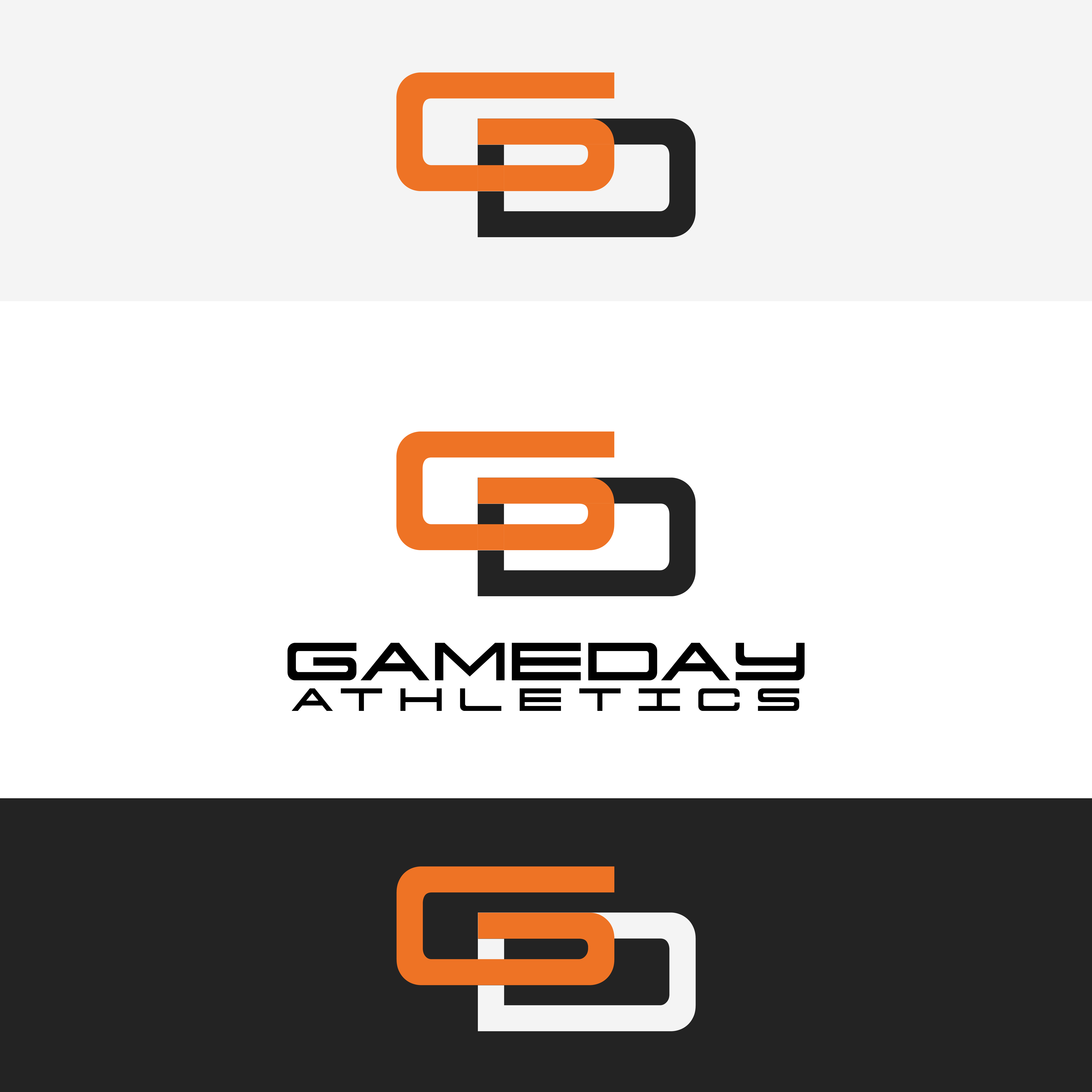 Logo Design by MuradLuther for GAMEDAY ATHLETICS, LLC | Design #32732870