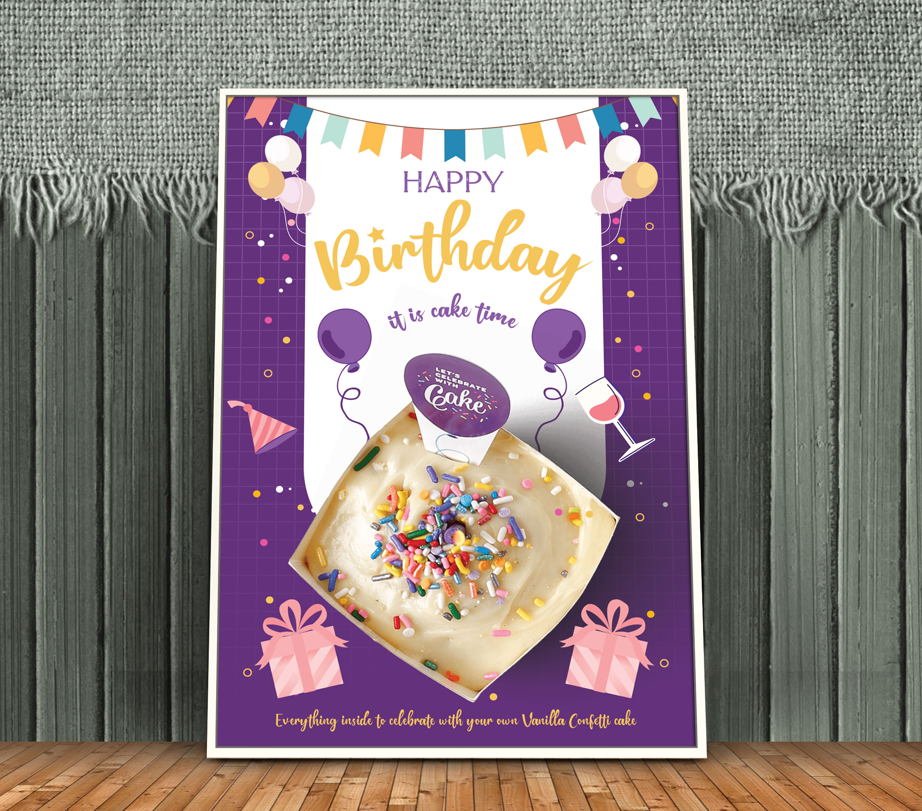 Greeting Card Design by falcon.wings for InstaCake Cards | Design #33024794