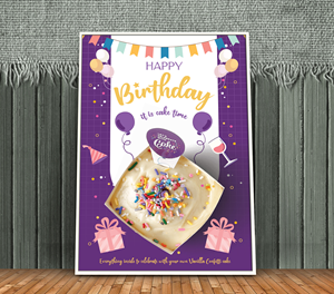 Diseño de Tarjeta de Felicitación por falcon.wings para InstaCake Cards | Diseño: #33024794