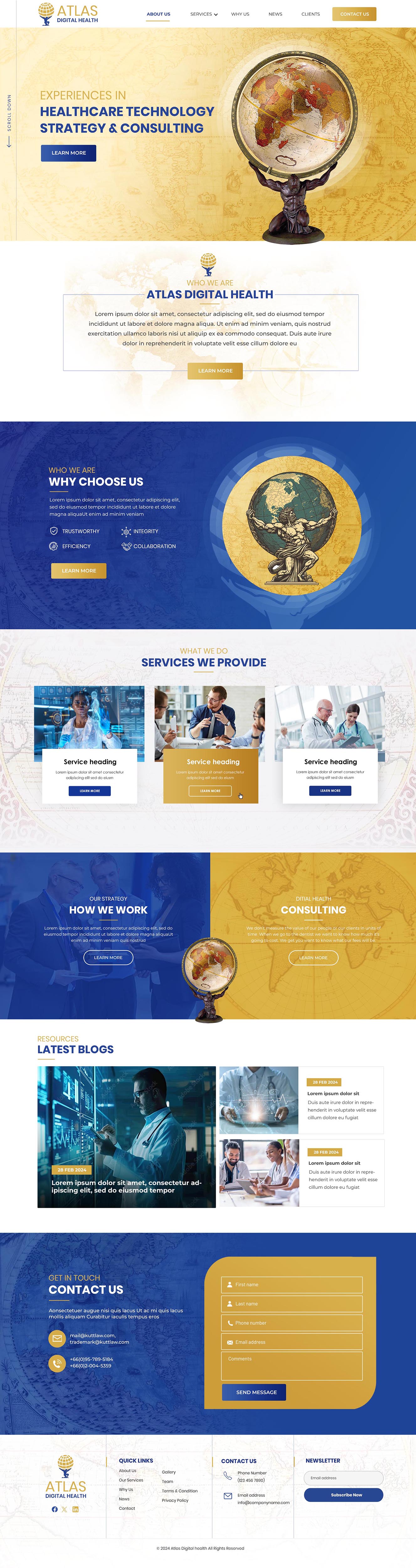 Web Design by Blue Sparrow for this project | Design #32737747