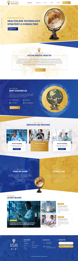 Web Design by Blue Sparrow for this project | Design: #32737755