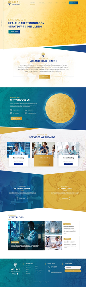 Web Design by Blue Sparrow for this project | Design: #32738422