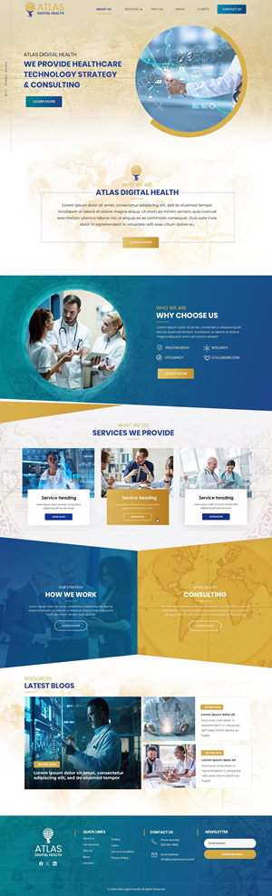 Web Design by Blue Sparrow for this project | Design: #32738491