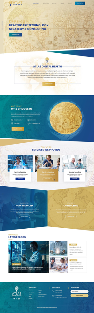 Web Design by Blue Sparrow for this project | Design: #32741130