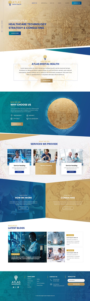 Web Design by Blue Sparrow for this project | Design: #32741132
