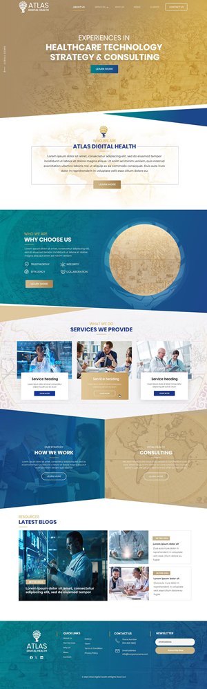 Web Design by Blue Sparrow for this project | Design: #32741149