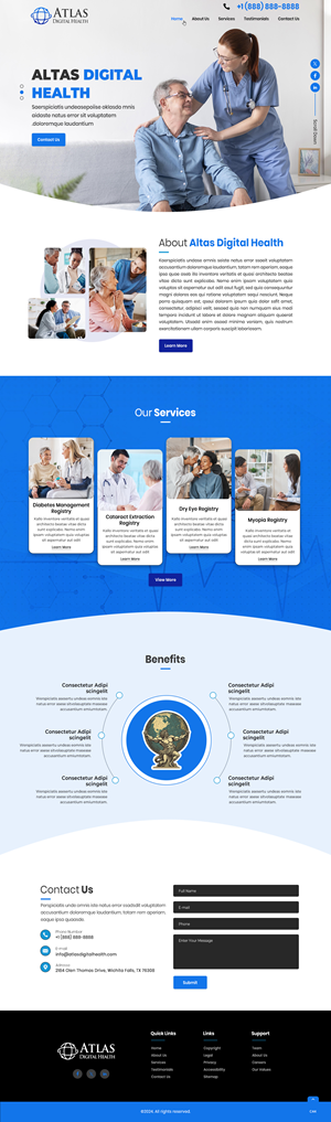 Web Design by pb for this project | Design: #32735714