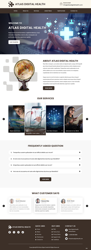 Web Design by pb for this project | Design: #32745067