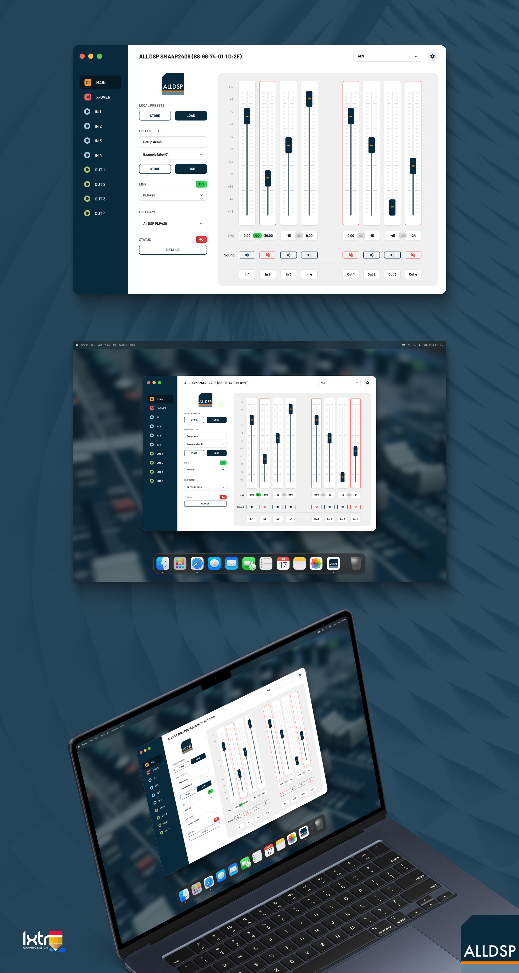 App Design by iLexter for ALLDSP GmbH & Co. KG | Design #32860537