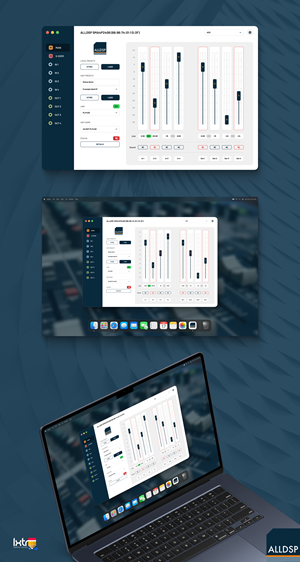 App Design by iLexter for ALLDSP GmbH & Co. KG | Design: #32860537