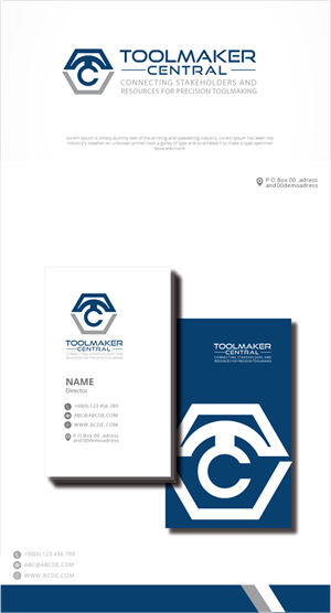 Logo Design by zebronicgraphic for Toolmaker Central | Design: #32738278