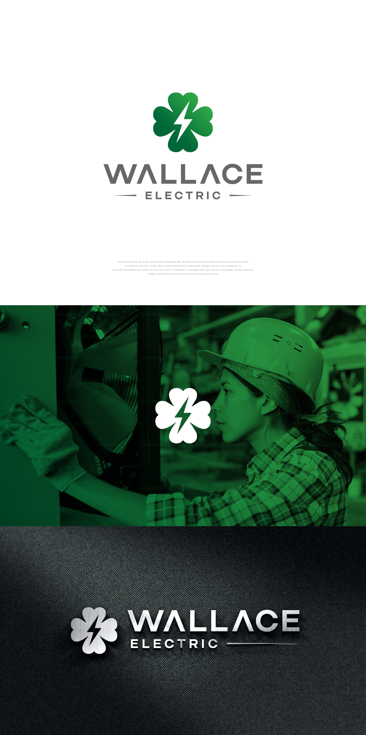 Logo Design by apik. for Wallace Electric | Design #32729610