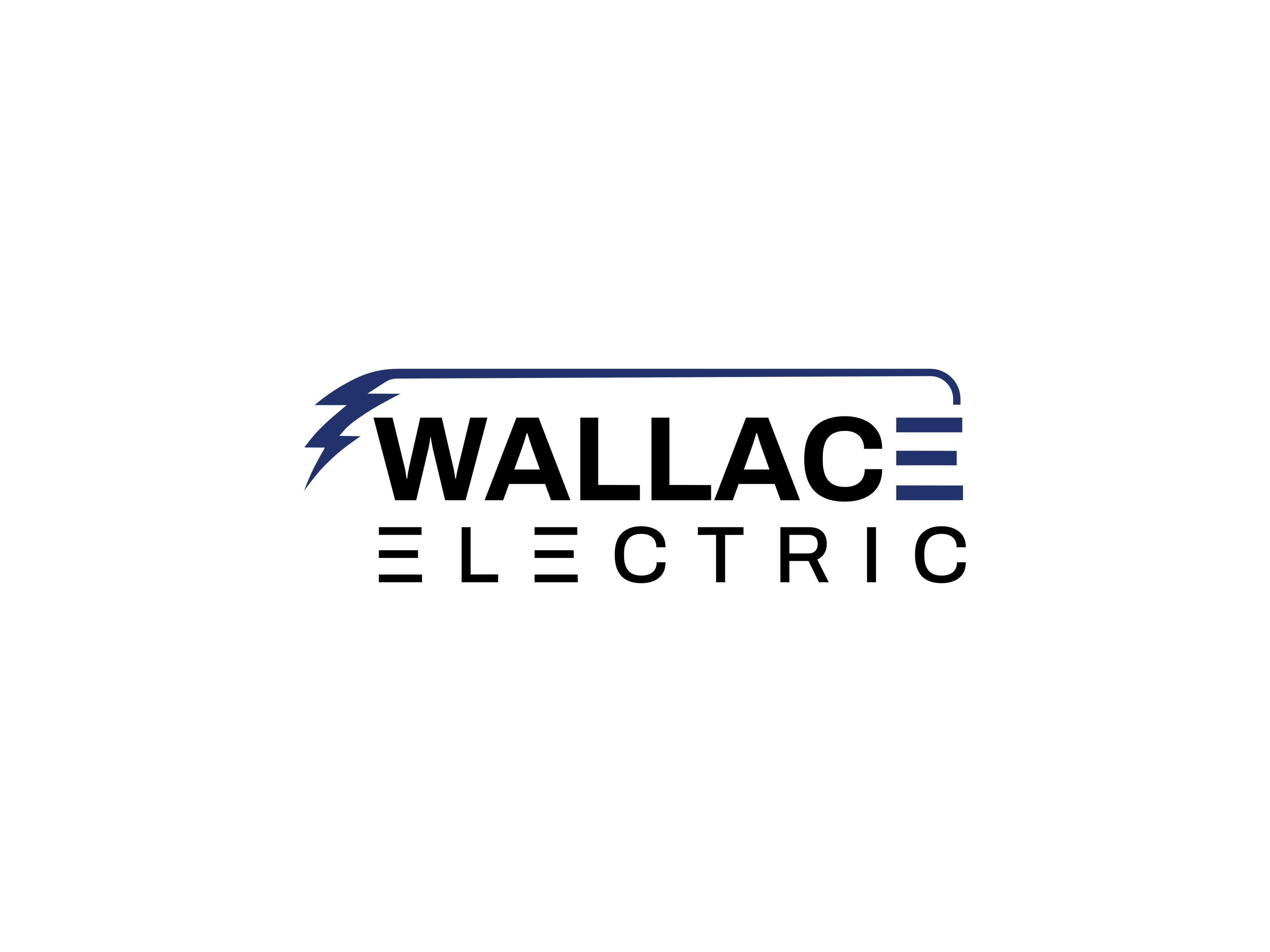Logo Design by SandoLogo for Wallace Electric | Design #32733577