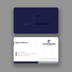 Design de Carte de Visite par Andrés Sebastián pour ce projet | Design : #32730234