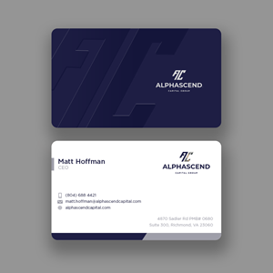 Business Card Design by Andrés Sebastián for this project | Design: #32730328