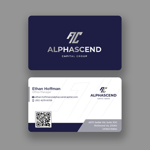 Business Card Design by Andrés Sebastián for this project | Design #32734625