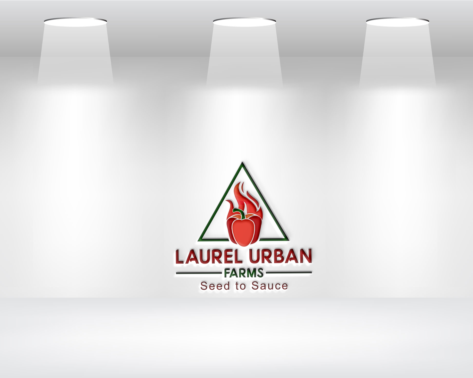 Logo Design by Daniel Khan for Laurel Urban Farms  | Design #32735314