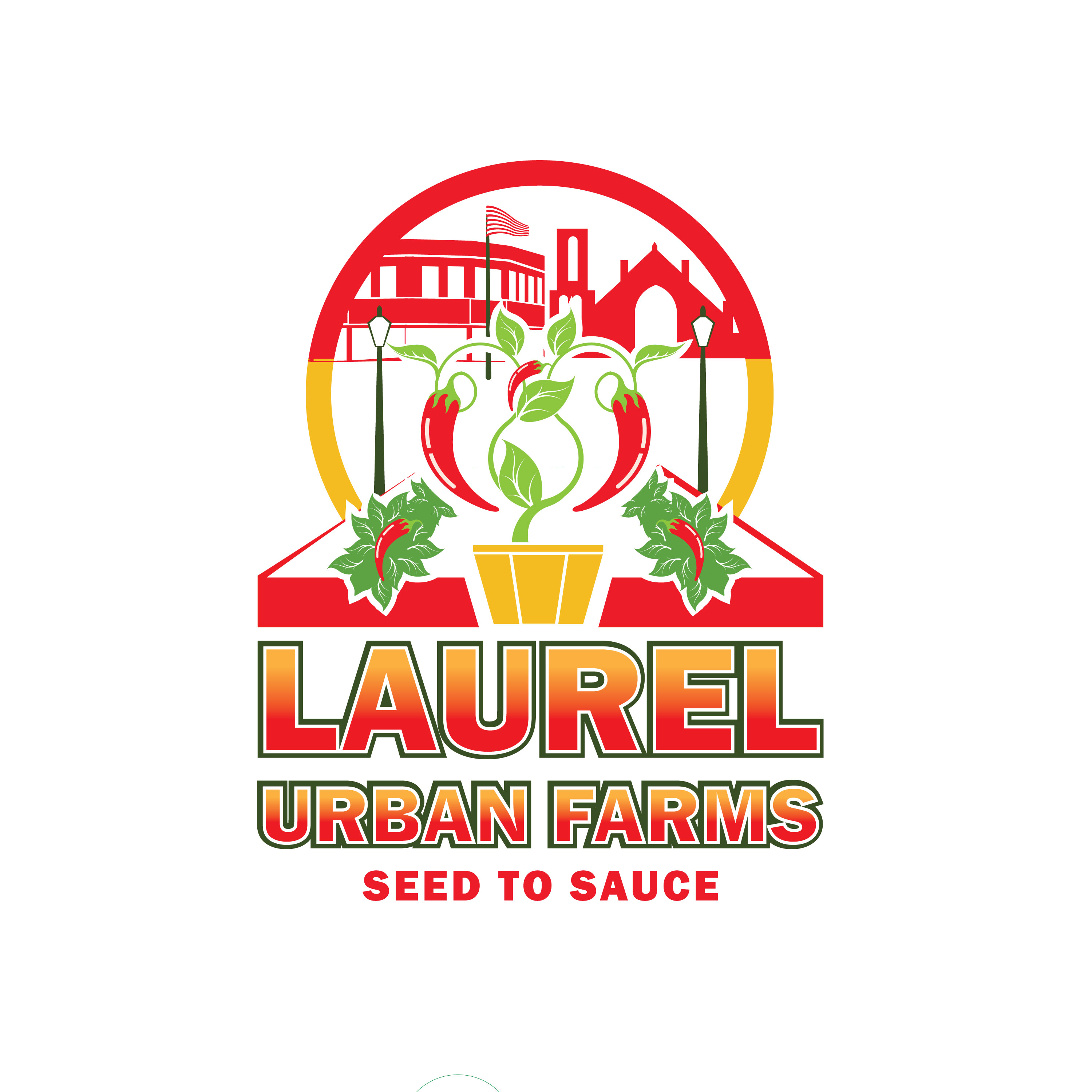 Logo Design by Wonderful design for Laurel Urban Farms  | Design #32749662