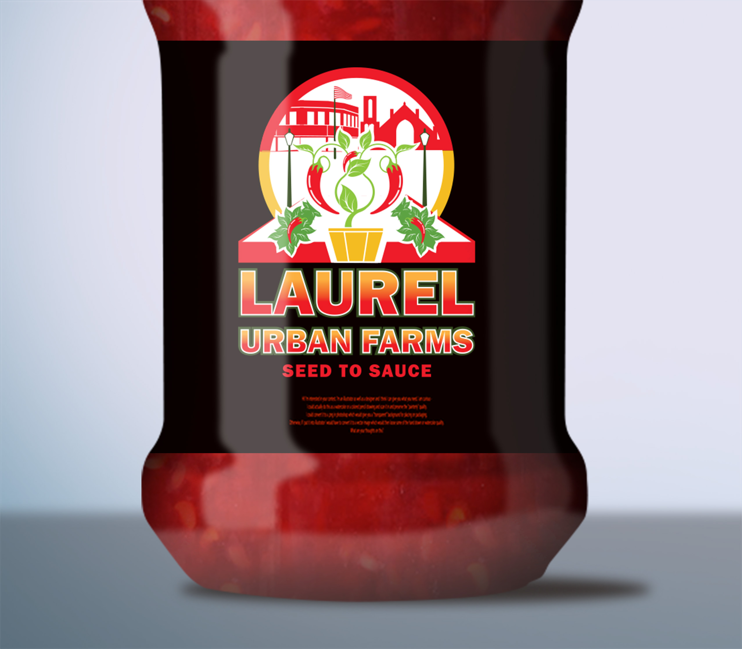 Logo Design by Wonderful design for Laurel Urban Farms  | Design #32749664