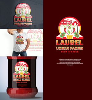 Logo Design by Wonderful design for Laurel Urban Farms  | Design: #32749666