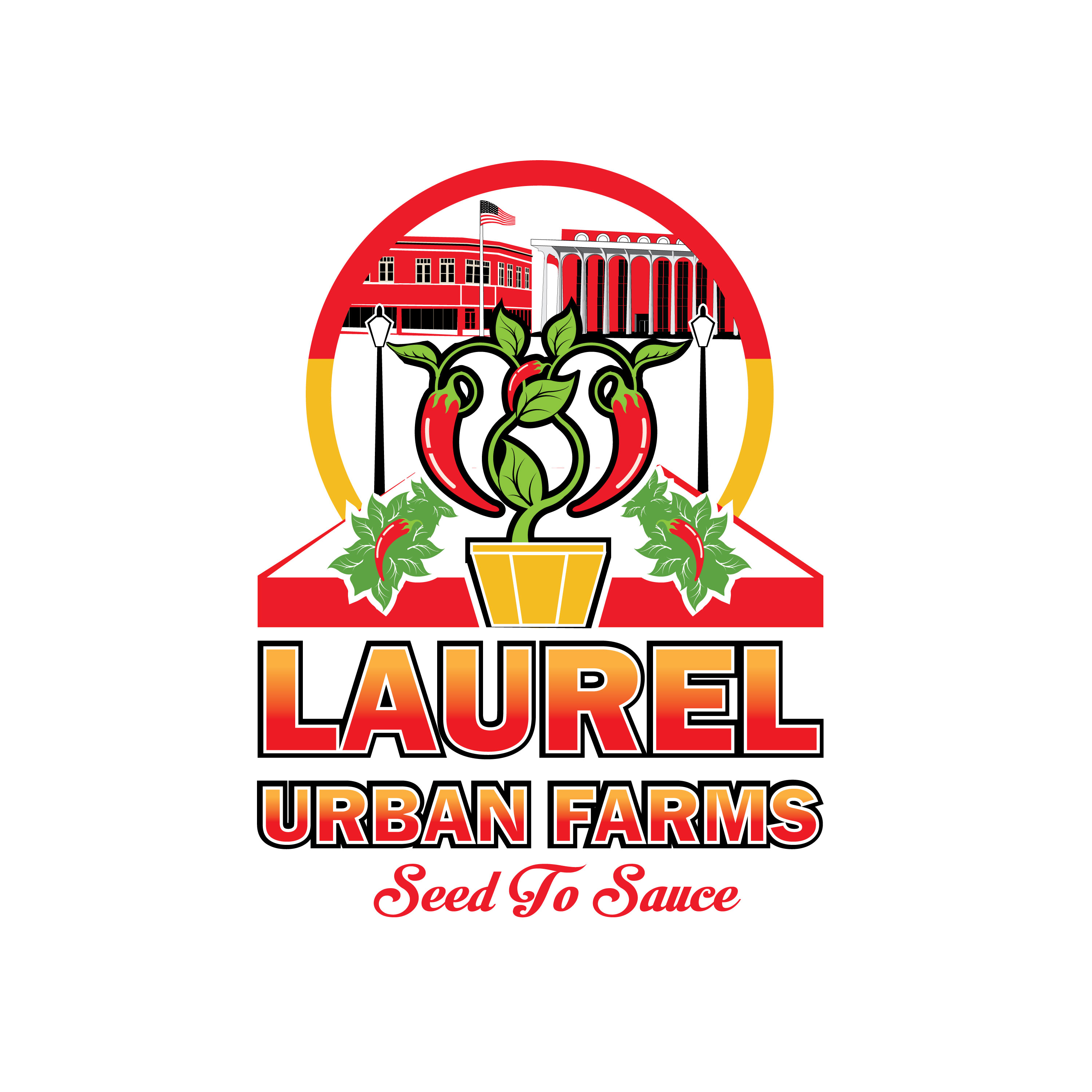 Logo Design by Wonderful design for Laurel Urban Farms  | Design #32765350