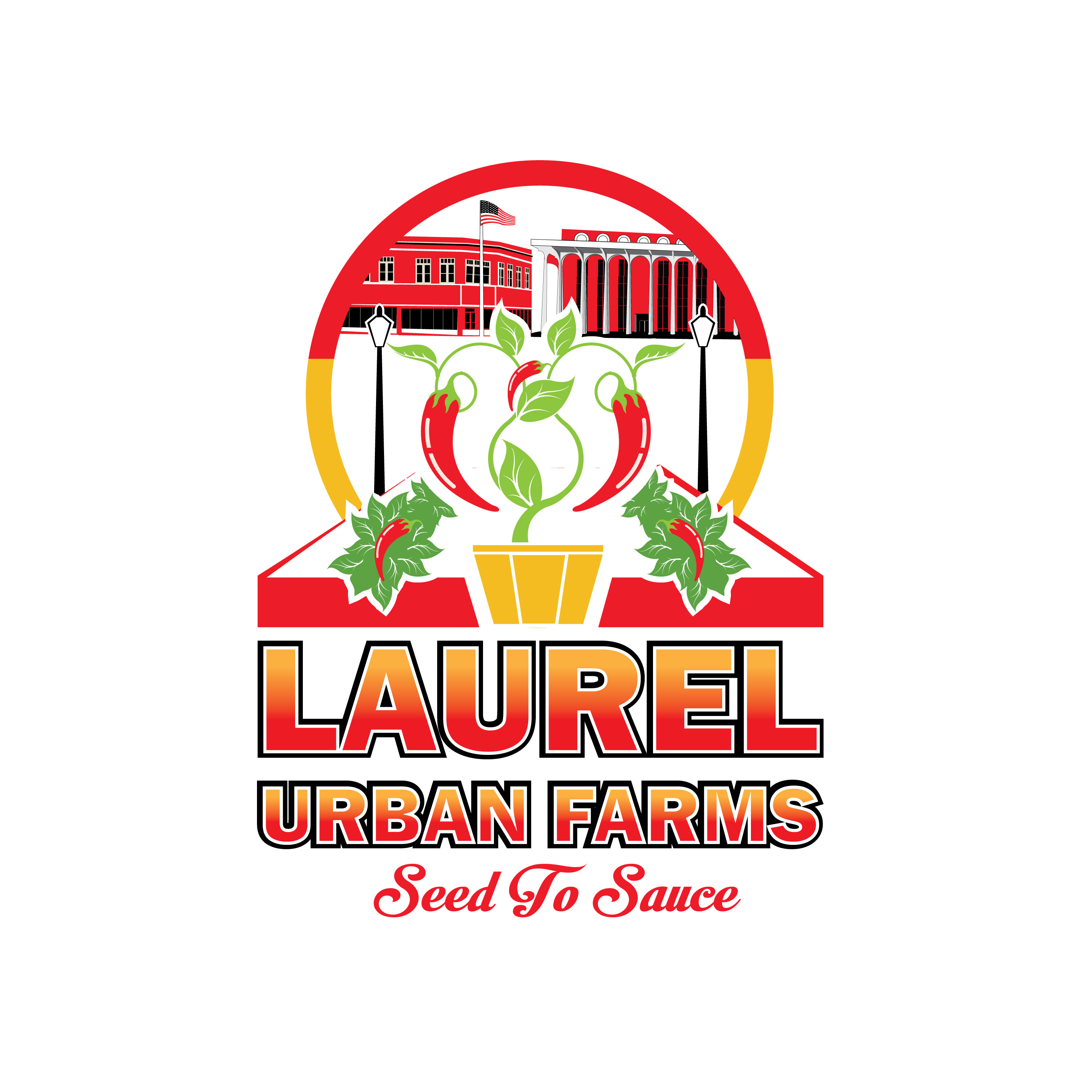 Logo Design by Wonderful design for Laurel Urban Farms  | Design #32765352