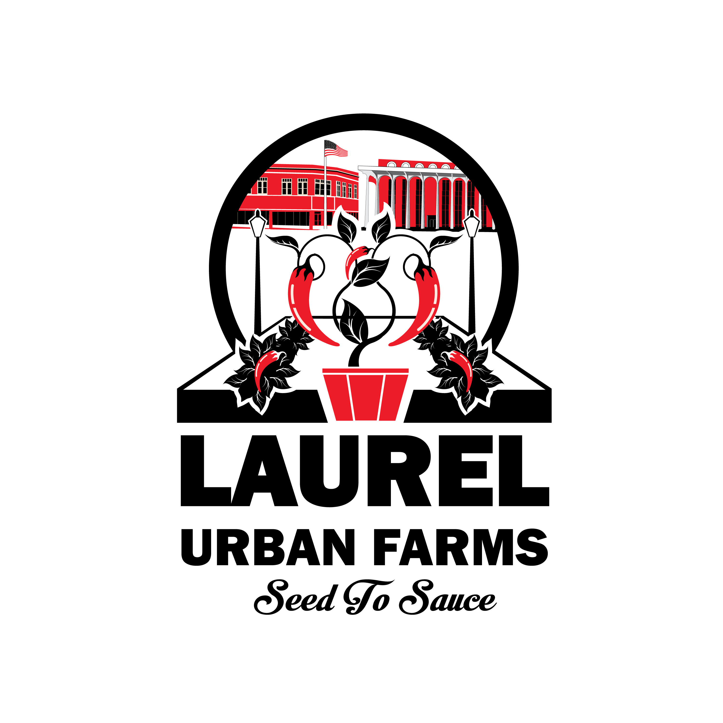 Logo Design by Wonderful design for Laurel Urban Farms  | Design #32772247