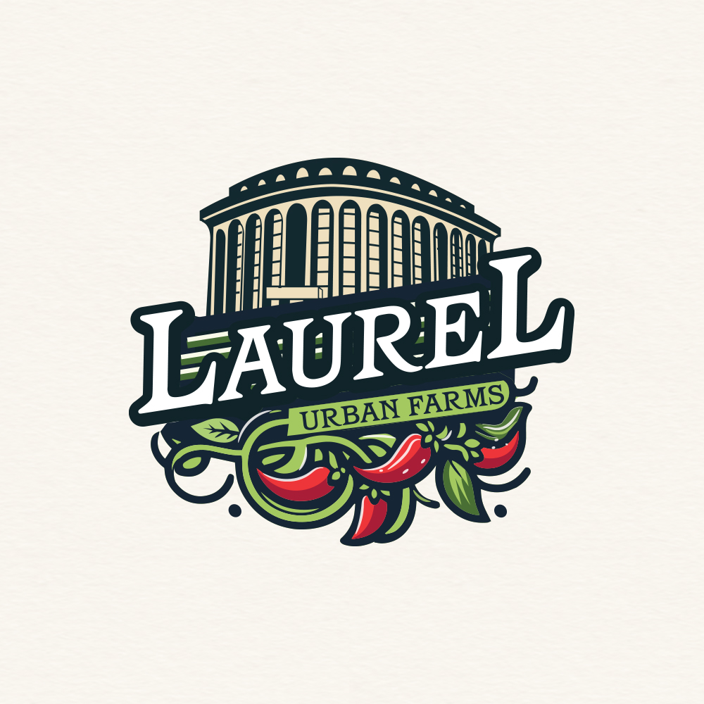 Logo Design by Solarex Corporation for Laurel Urban Farms  | Design #32758354