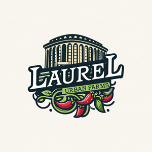 Logo Design by Solarex Corporation for Laurel Urban Farms  | Design: #32758354