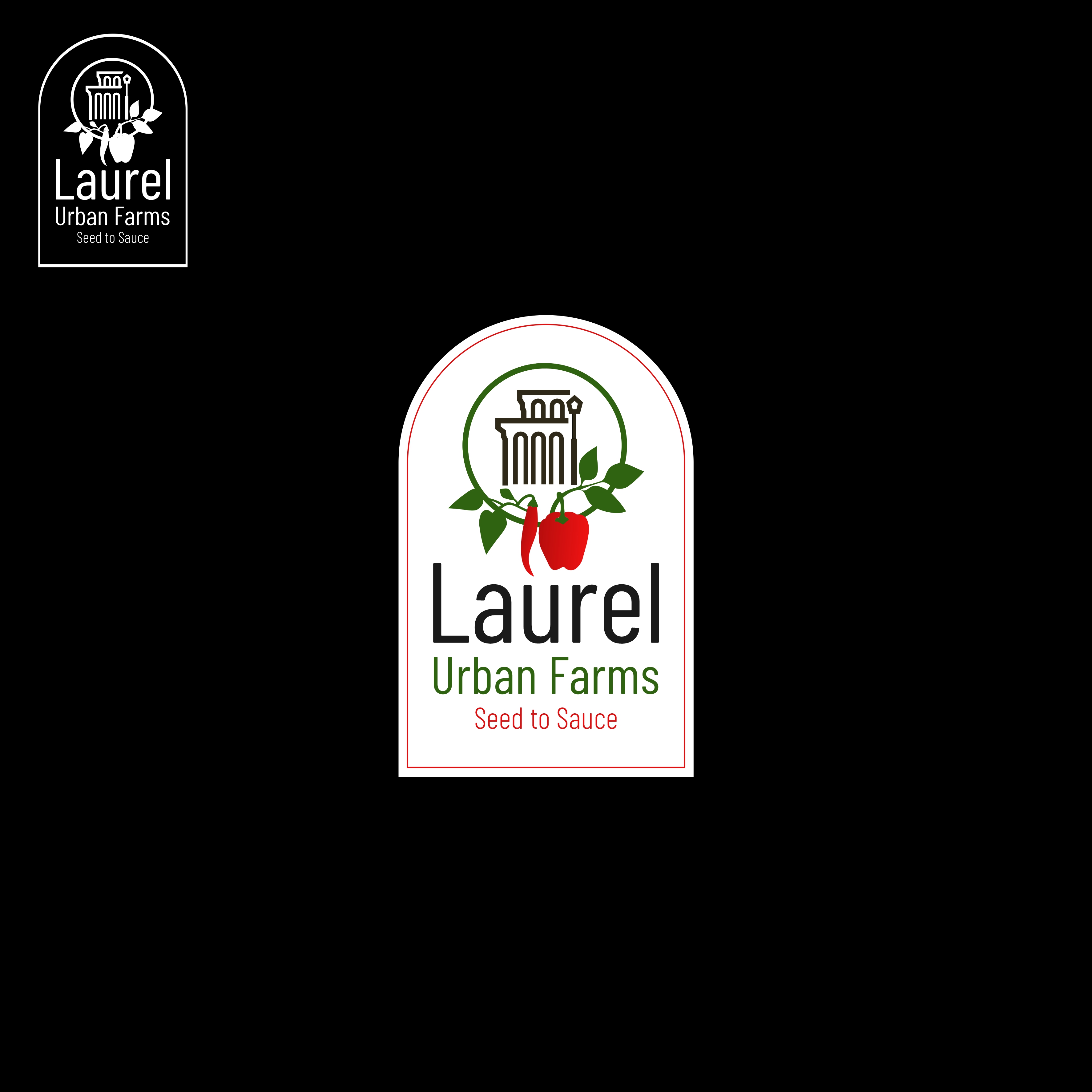 Logo Design by A10 for Laurel Urban Farms  | Design #32734224