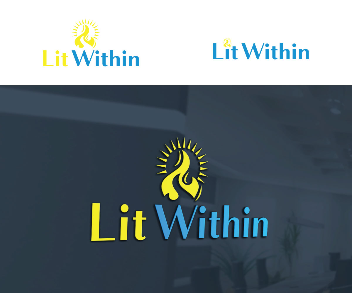 Logo Design by Luckey yaari for Lit Within | Design #32733403
