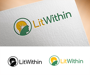 Logo Design by Vishak vasu for Lit Within | Design: #32732857