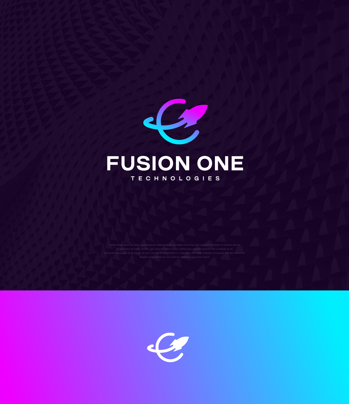Logo-Design von apik. für Fusion One Technologies | Design #32733590