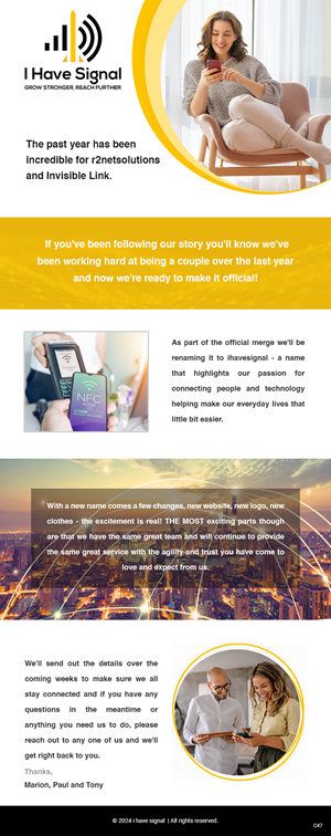 Email Marketing Design by pb for r2netsolutions | Design: #32735755