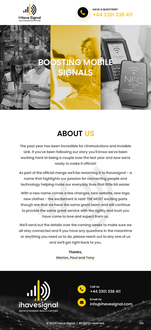 Email Marketing Design by pb for r2netsolutions | Design: #32735756