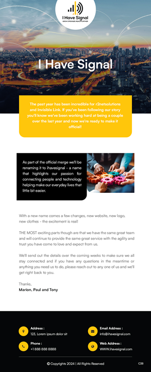 Email Marketing Design by pb for r2netsolutions | Design: #32735757