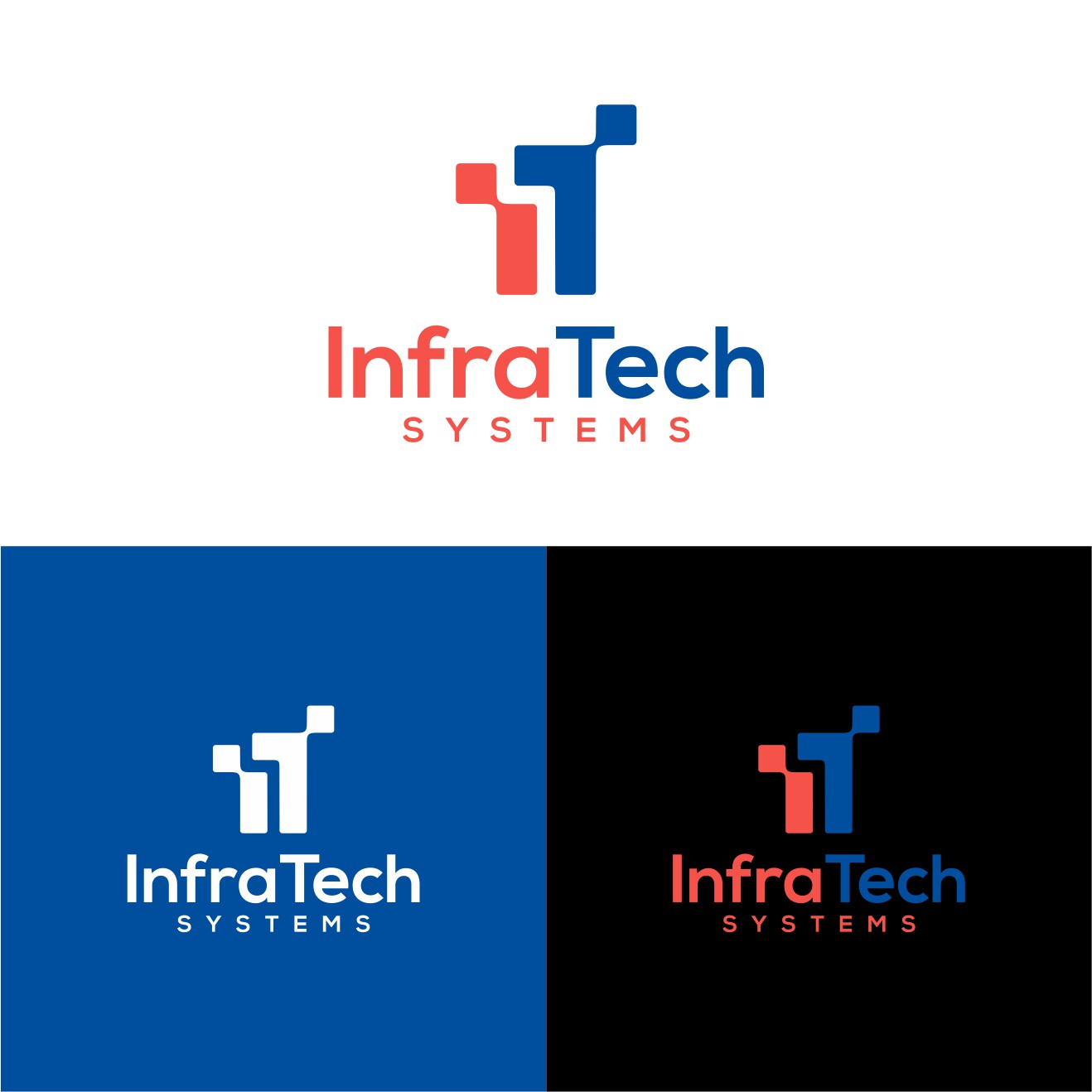 Logo Design by Bingah for Infratech Systems | Design #32739092