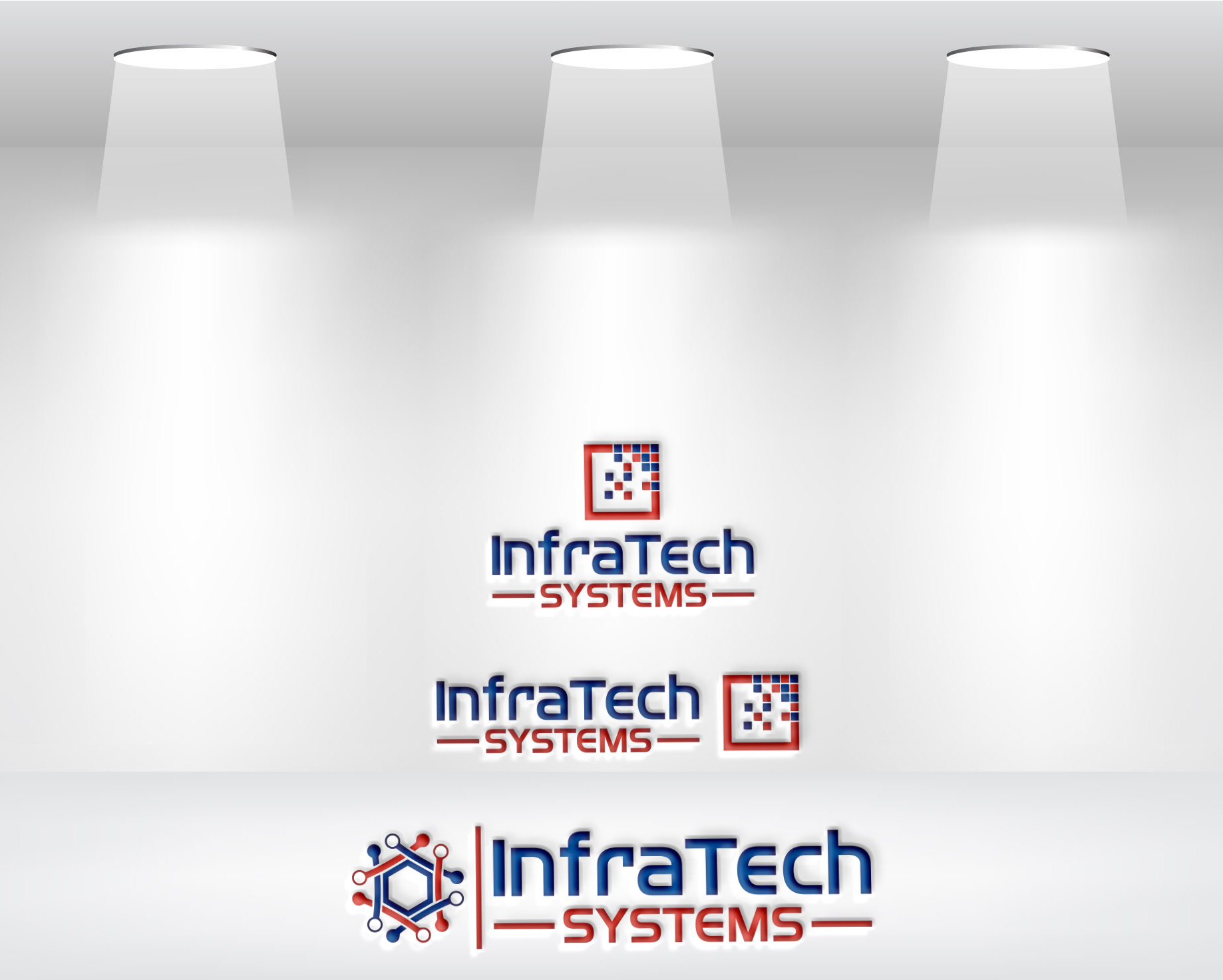 Diseño de Logo por Daniel Khan para Infratech Systems | Diseño #32735553