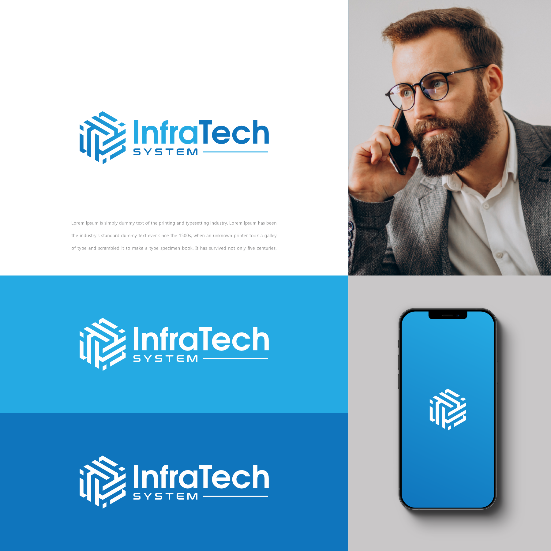 Diseño de Logo por sabina aiko para Infratech Systems | Diseño #32736570