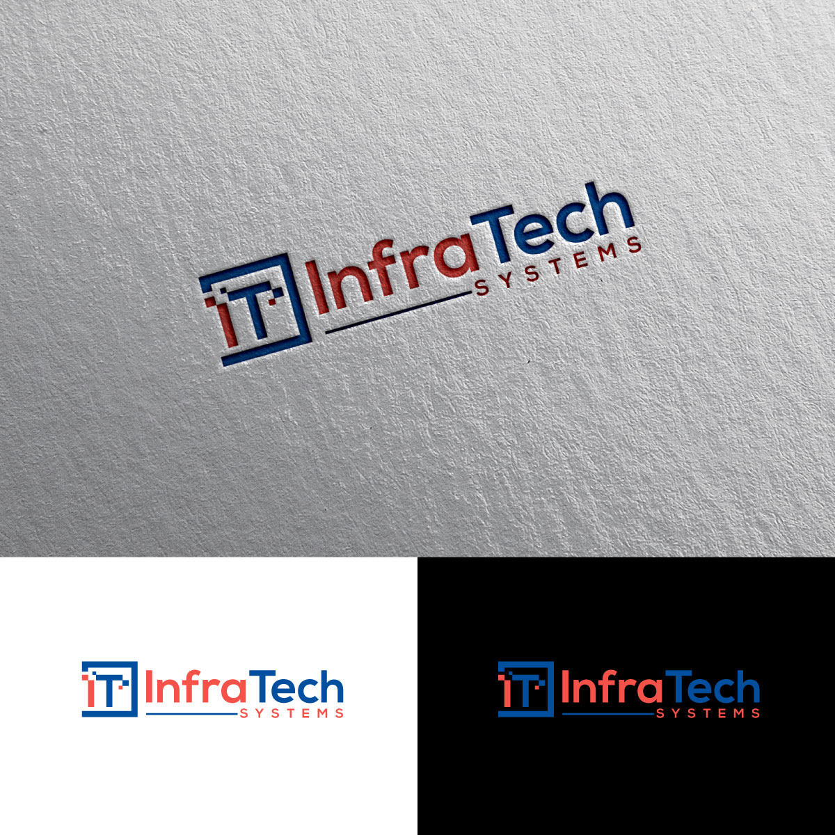 Logo Design by chris Ray for Infratech Systems | Design #32733357