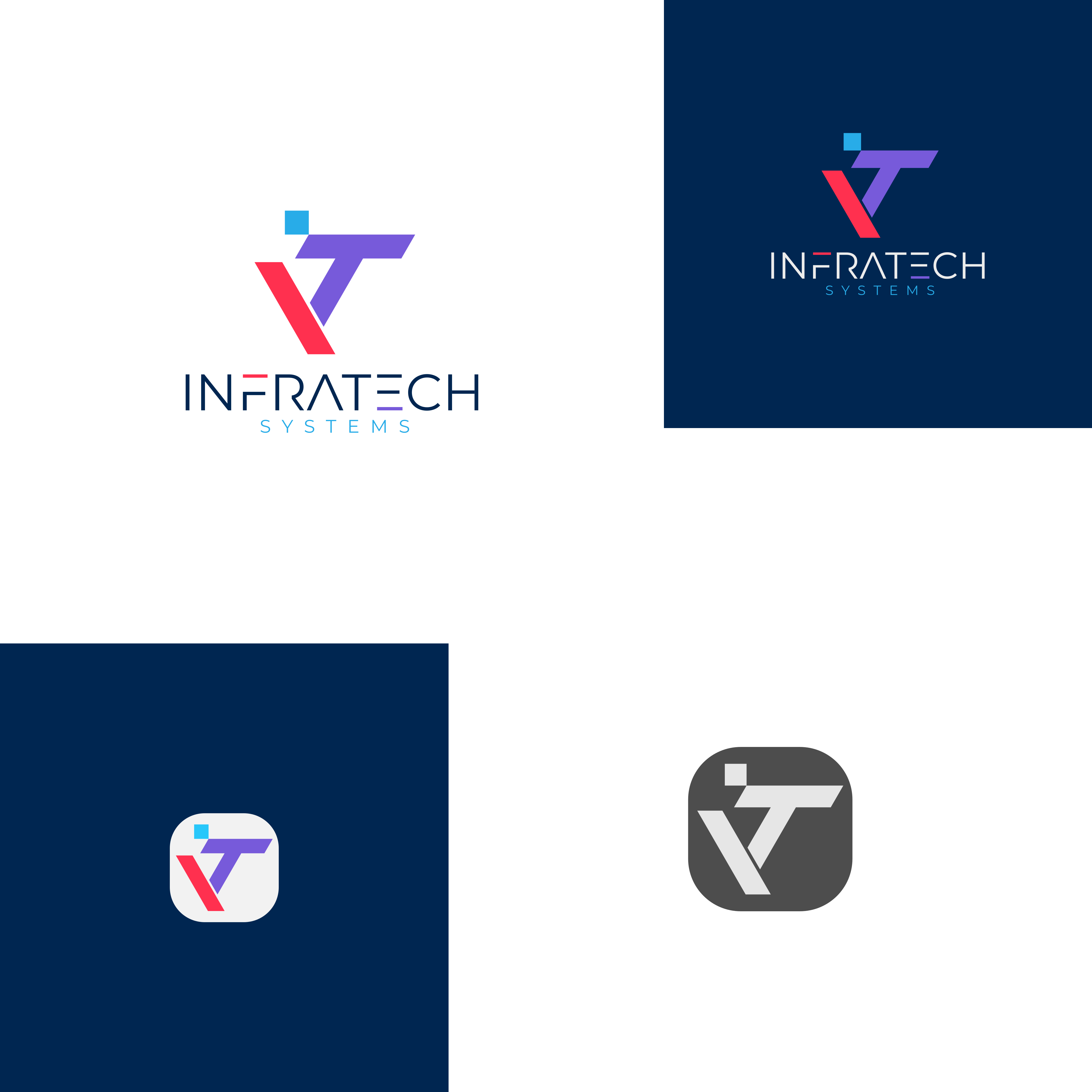 Diseño de Logo por marunstudio para Infratech Systems | Diseño #32737008