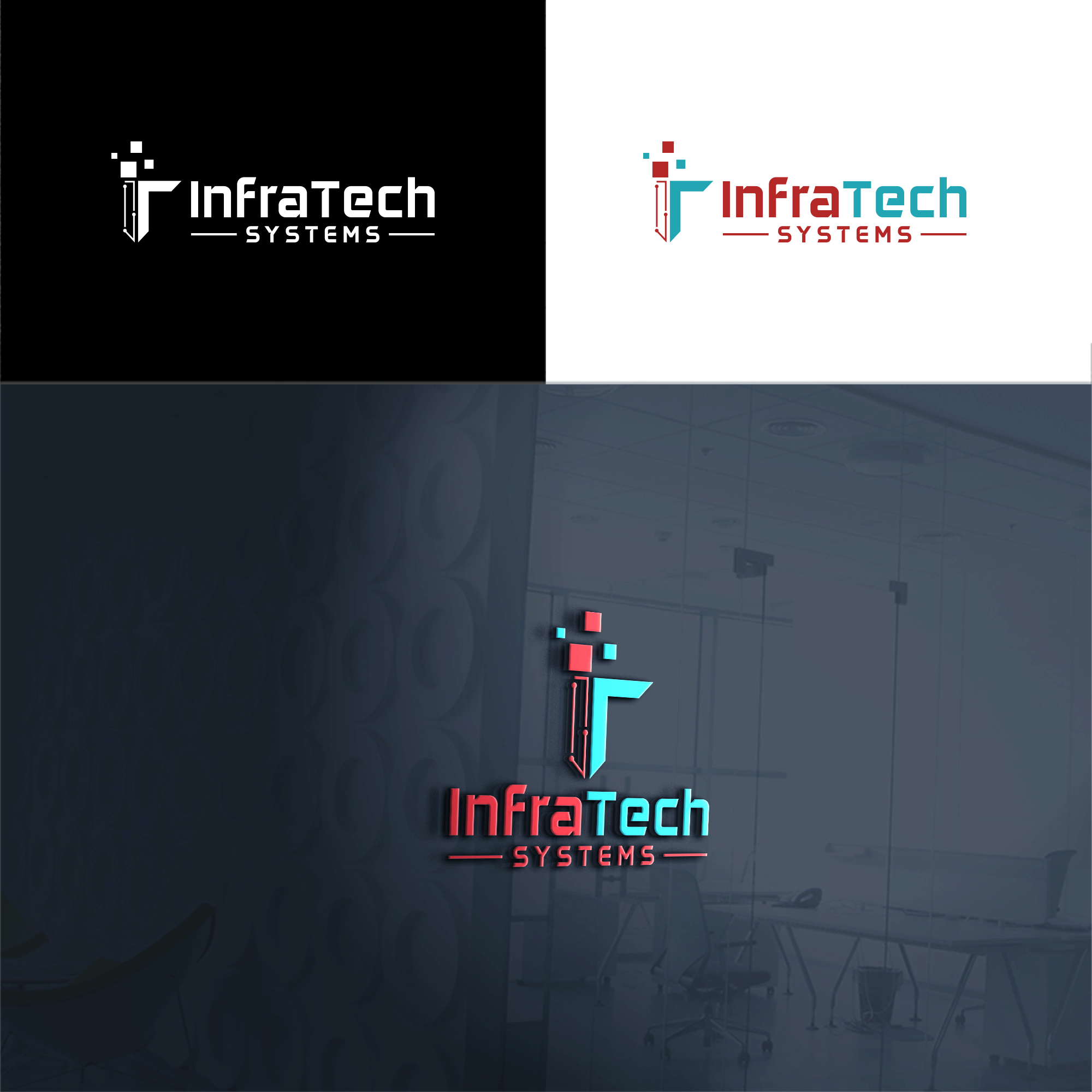 Logo-Design von RA-bica für Infratech Systems | Design #32742026