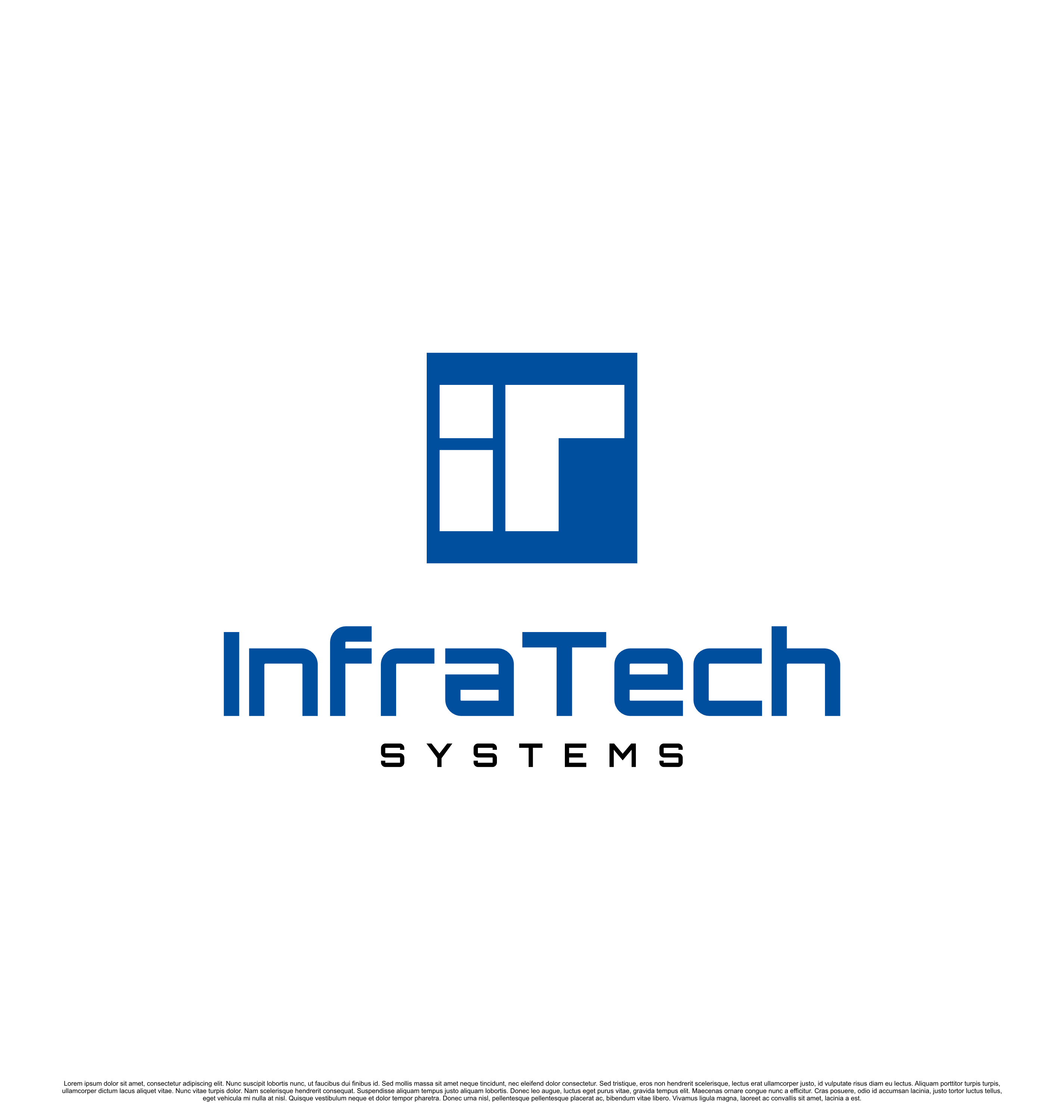 Diseño de Logo por saesean para Infratech Systems | Diseño #32741533