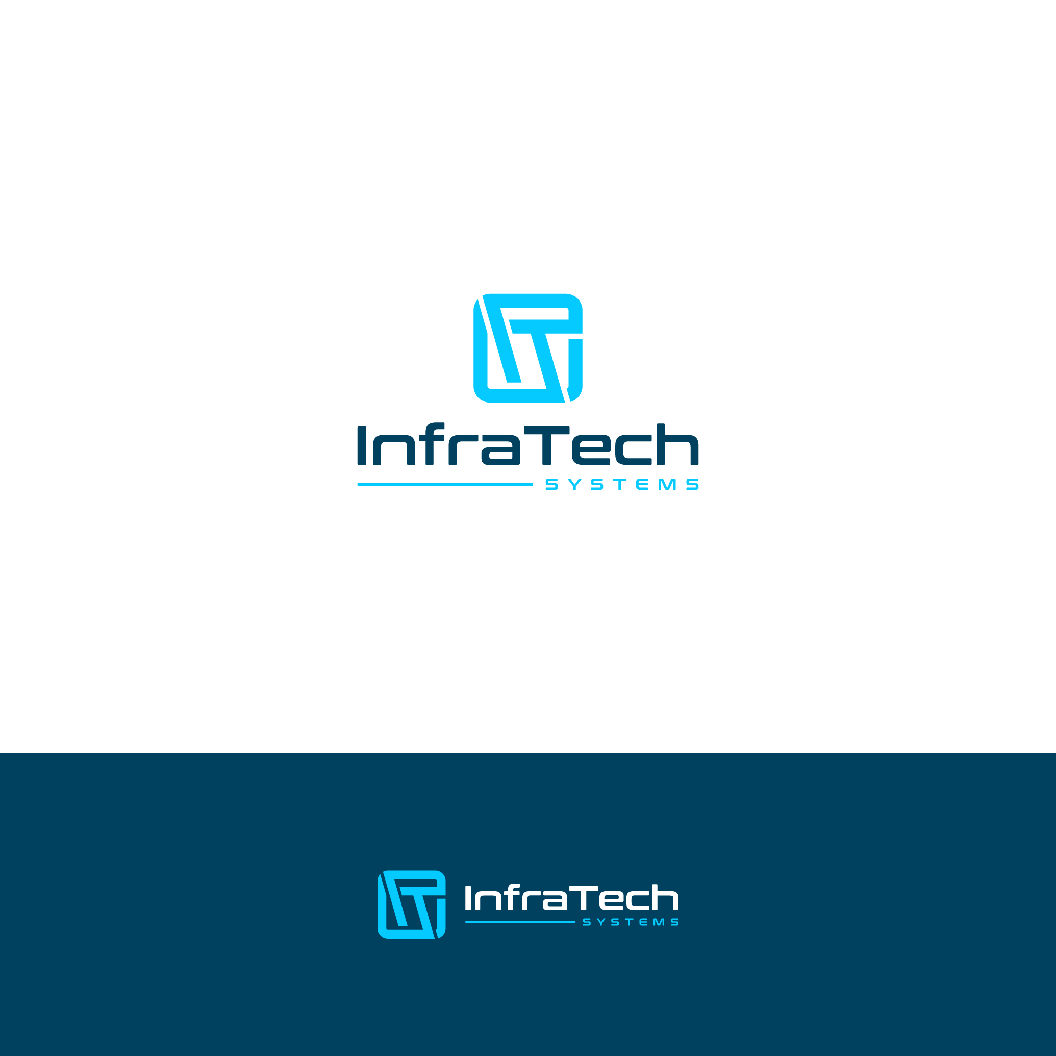 Diseño de Logo por Think Tank Design para Infratech Systems | Diseño #32744831